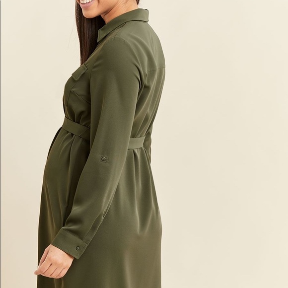 Host pick 💕 Maternity Shirt dress - Picture 4 of 4